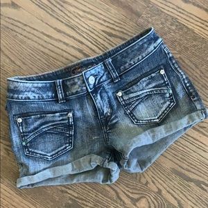 Becca Delia’s denim shorts